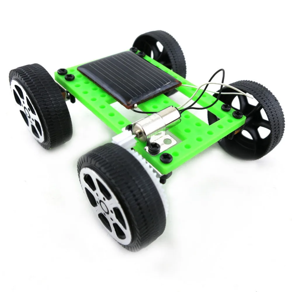 1 компл. Мини питание игрушка DIY игрушка на солнечных батареях автомобиль комплект Детские развивающие гаджет хобби Забавные игрушки W506