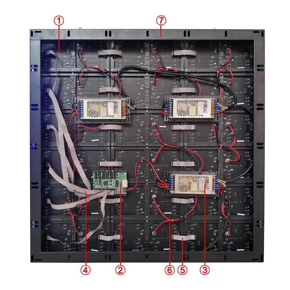 HD-D10 полноцветный светодио дный знак контроллер, Поддержка сети RJ45, u-диск связи, стрип-типа видео экран контроллера