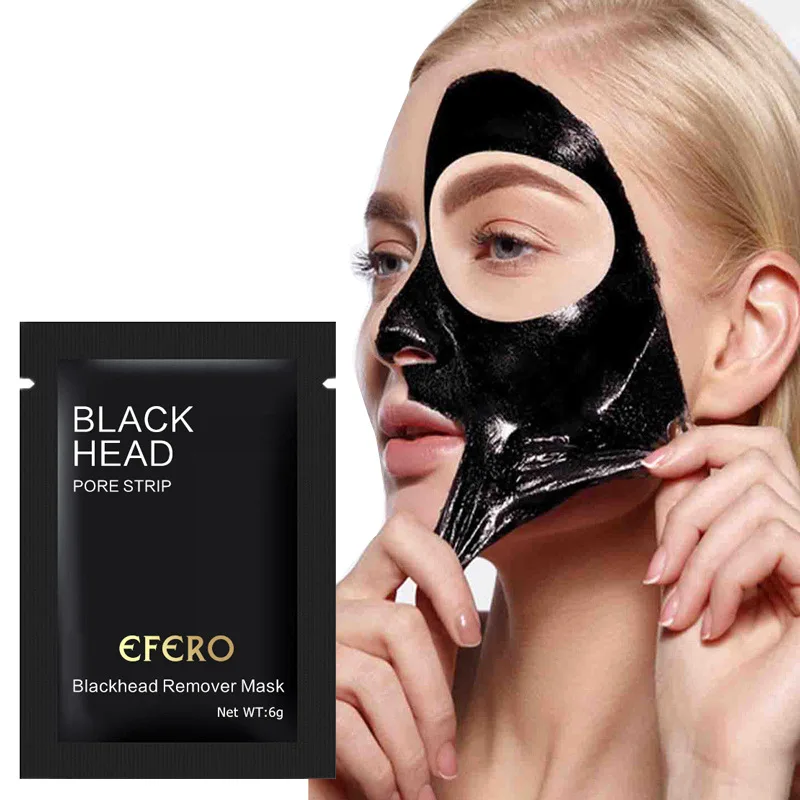 3 шт. черная маска для лица, очиститель пилинг для черных точек, Очищающая маска для пор, черная маска для головы, лечение акне, уход за кожей TSLM1