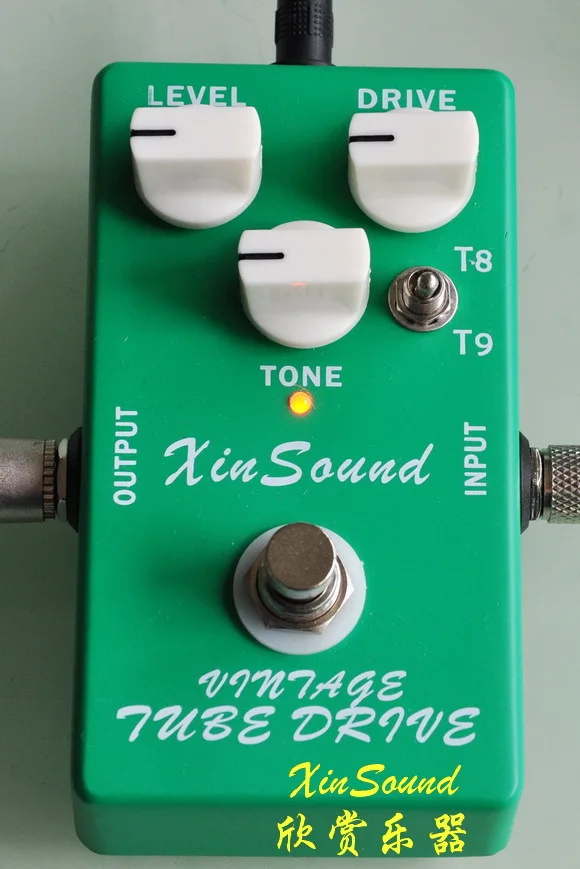 

Vintage Tube Screamer Overdrive Handmade effects TS808 and TS9 combo Overdrive by XinSound and NEW True Typass