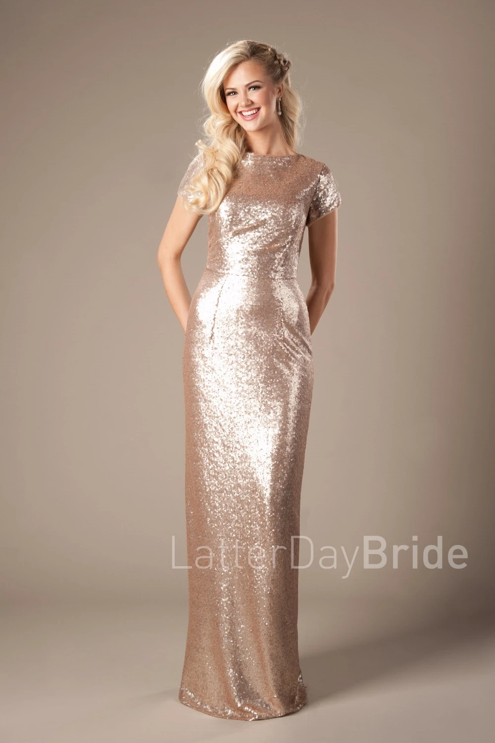 Modest inexpensive bridesmaid dresses Outlet