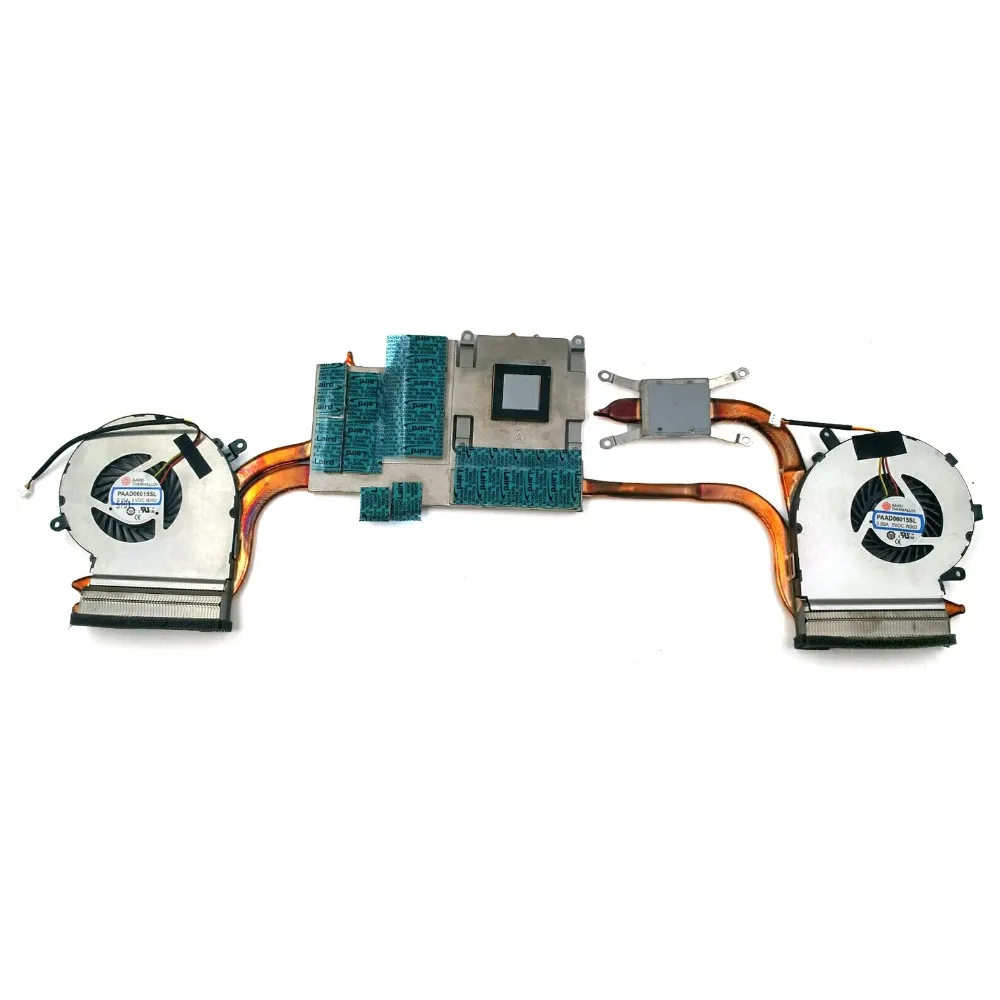 

New For MSI GE62 2QD 2QE 2QF Series Laptop CPU Fan With Heatsink