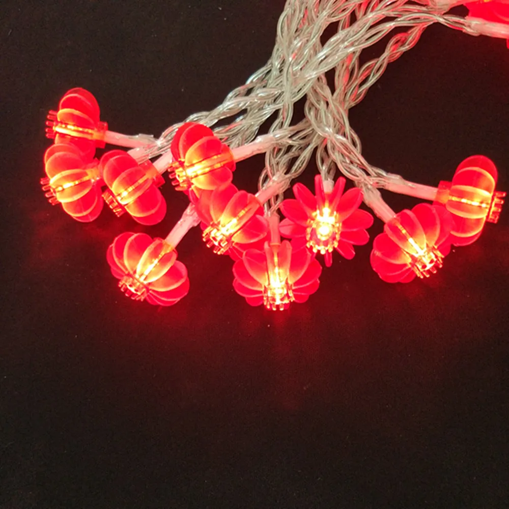 holiday red lanterns