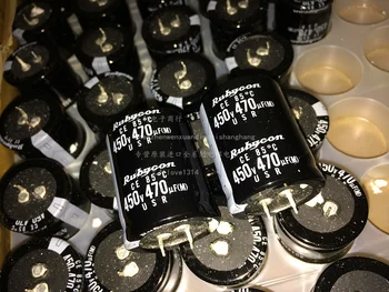 

2019 4pcs Japan Ruby RUBYCON 470uf 450v USR 35x45mm aluminum electrolytic capacitor Odroid real free shipping 450v470uf