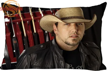

New Custom Jason Aldean 01 Pillowcase Zippered Rectangle Pillow Cover Cases Size 45X35cm,40x60cm,45X75cm,50X75cm(Two sides)