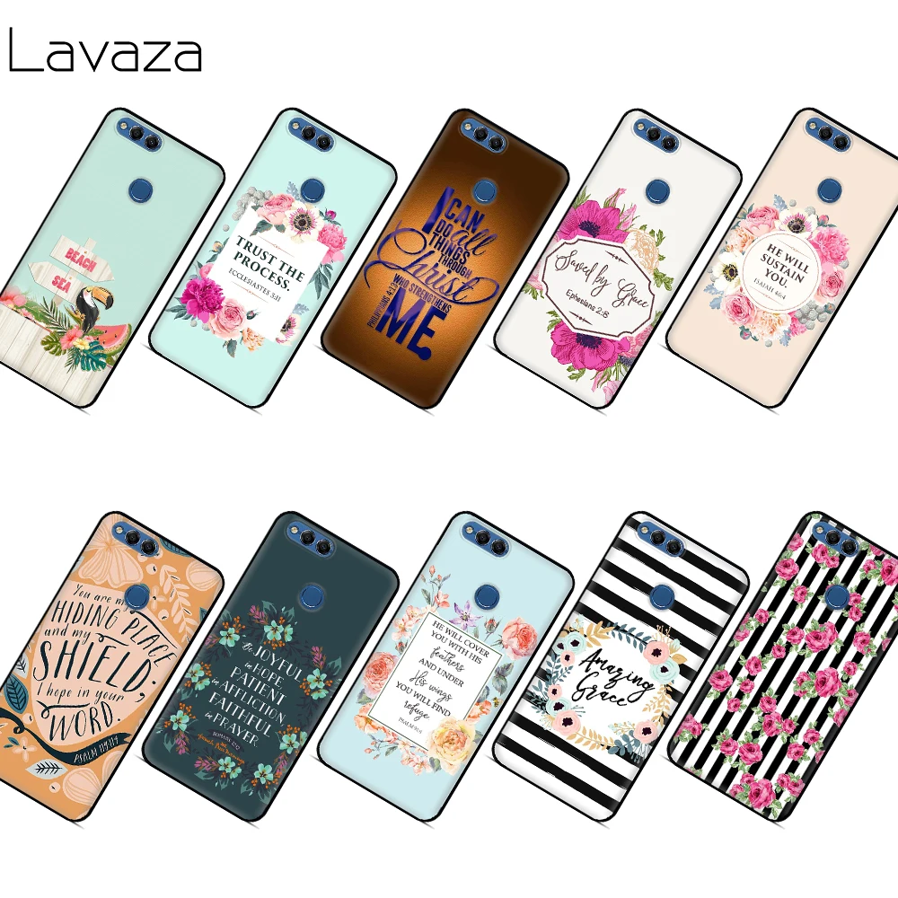 Lavaza Иисус Христос христианский цветок чехол для Honor Коврики 10 20S 6A 7A 7C 7X 8A 8C 8X 9 P9 Lite