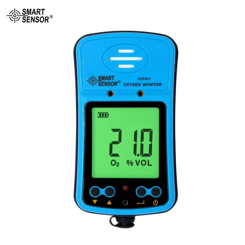 

Digital O2 Oxygen Gas Detection Monitor Tester Smart Sensor AS8901