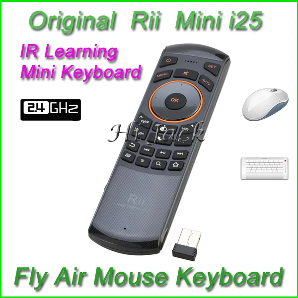 Rii mini i25 RT MWK25 2.4G Fly Air Mouse wireless keyboard combos