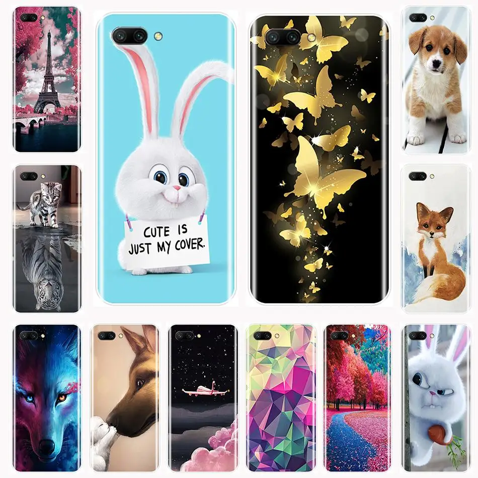 

Silicone Case For Huawei Honor 7 8 9 10 LITE Soft TPU Cute Cover For Honor 8X MAX 10 9 8 7 7S 7X 7A 7C Pro Phone Case
