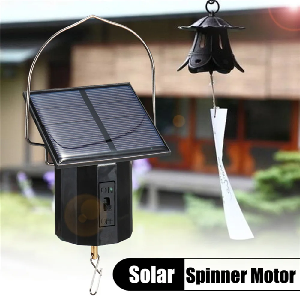 New Creative Solar Spinner Motor 1.6V 0.35W High speed Large