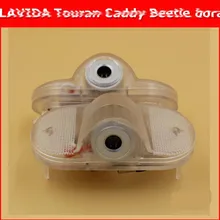 2pcs HD LED Courtesy welcome light car Door Logo light LAVIDA Touran Caddy Beetle bora 3d Ghost Shadow Light no drill
