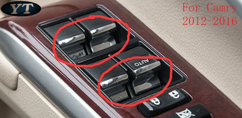 

Armrest trim The inner door handle trim sequins for Toyota Camry 2012-2015 ,ABS chrome ,auto accessories