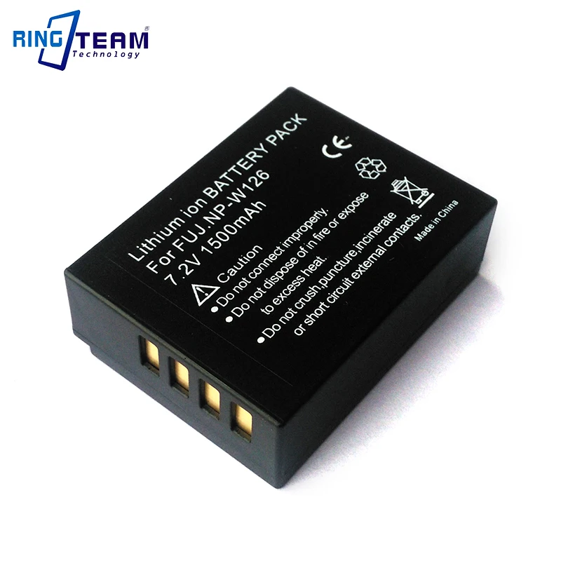 Аккумулятор NPW126 для Fujifilm Camera 2 шт. камеры FinePix HS30EXR HS33EXR с камерой С. С.|battery np-w126|digital