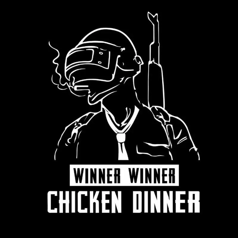 1 шт. Виниловая наклейка для PUBG Game Player 25 х20 см|Наклейки на автомобиль| |