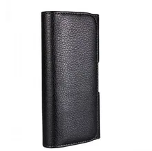 2015 New Smooth Lichee Pattern Leather Pouch Belt Clip Bagfor for Lenovo Vibe P1 Phone Cases