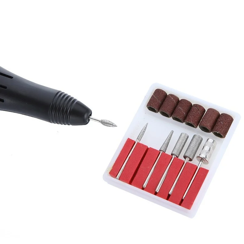 

Professional Electric Nail Drill Manicure with Drill Bits 110/220V US Plug KG66