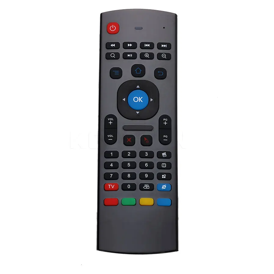 Kebidu обновленная беспроводная клавиатура 2 4G Fly Air Mouse MX3 с дистанционным