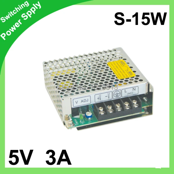 

Small volume single output switching power supply 5v for LED Strip Light 15w 3A