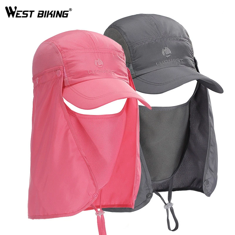 Prix pour WEST BIKING Soleil Coureur Cap Protection UV Visière BMX En Plein Air Polyester De Pêche Cap Cou Visage Rabat Chapeau À Séchage Rapide Vélo Caps Prix pour WEST BIKING Soleil Coureur Cap Protection UV Visière BMX En Plein Air Polyester De Pêche Cap Cou Visage Rabat Chapeau À Séchage Rapide Vélo Caps