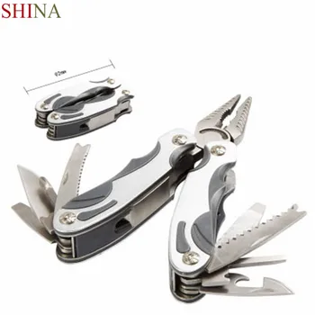 

SHINA Tool In One Hand Tool Screwdriver Kit Portable Stainless Multitool Fold Pocket Folding Knife Pliers