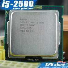Processador para cpu lntel core i5 quad-core, processador para cpu 2500 quad-core (i5-2500 ghz/l3 = 6m/95w) soquete lga 1155 desktop cpu (trabalho 100% frete grátis)