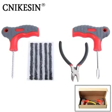 

CNIKESIN 8Set Car Tire Repair Tools Set Auto Motorcycle Tubeless Vacuum Tires Repairing Tool Kit Fast Puncture Plug Repair TOOL