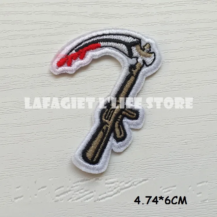 3pcs Customized GUN Logo Patches for Clothing Jacket Bag Motorcycle HAT