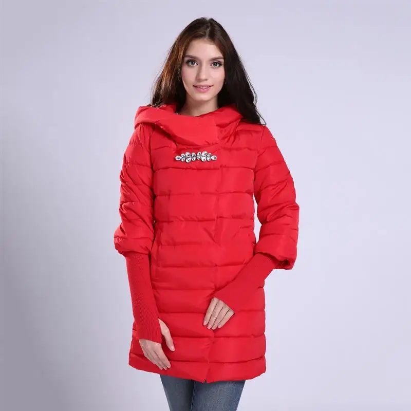 

2016 winter jacket women long coat parkas thickening Female Warm Clothes