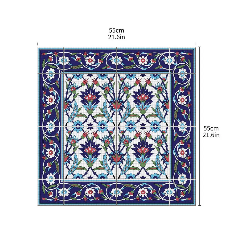 

Creative Morocco Style Desk Sticker Refurbished Sticker Table Paper Home Ornament Home Decoration Table Stickers