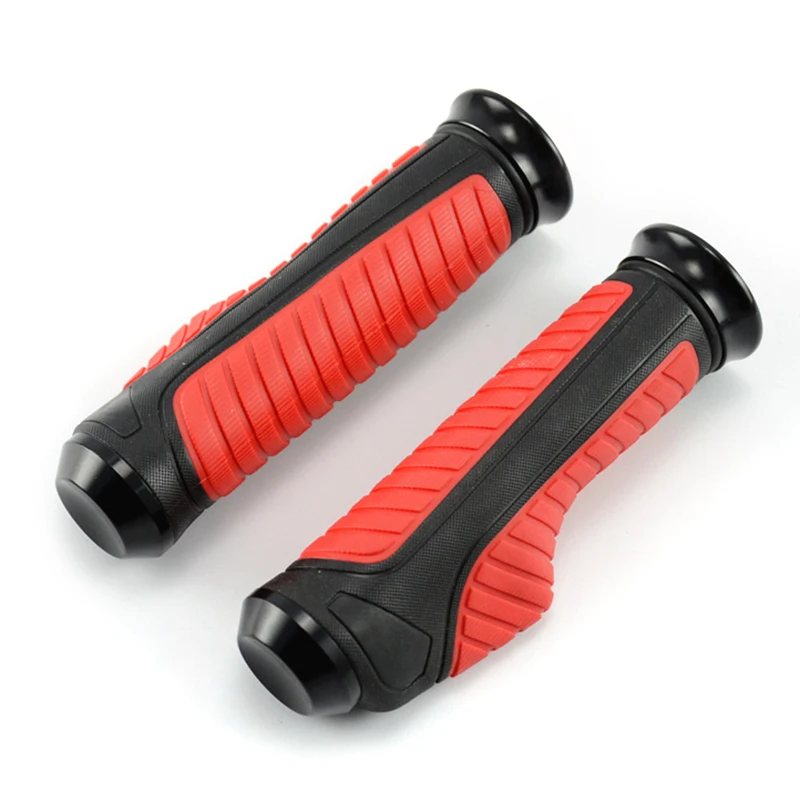 Motorcycle Grips Non Slip Rubber Bar End Thruster Grip Motorcycle Comfort Hand Handlebar Grip Thruster Grip TD326