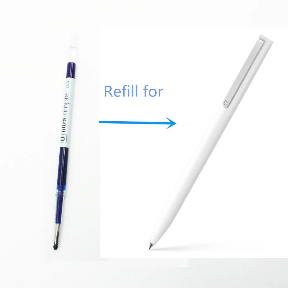 Ink Pen Mi Aluminum Rollerball Pen Refill Xiaomi Mijia Pen Xiaomi