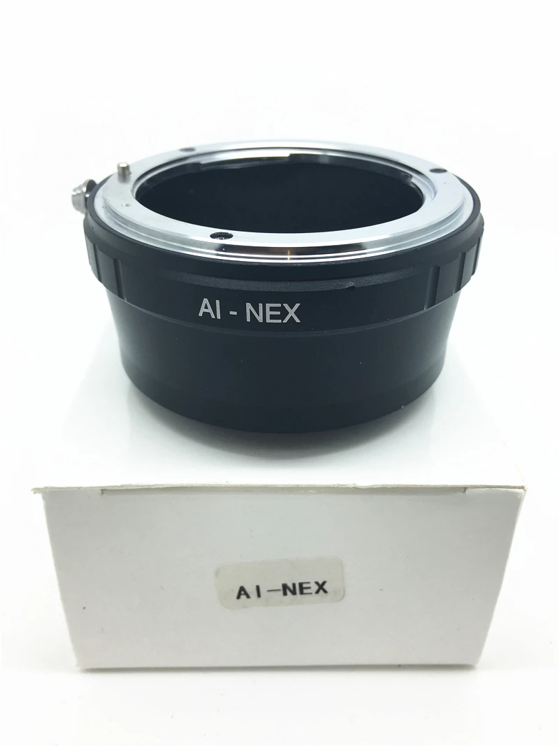 AI-NEX переходник для объектива Кольцо вставной объектив для Nikon F AI крепление E Mount для камеры Sony NEX переходное кольцо NEX-7 NEX-5 5R NEX-3 A5100 A6000