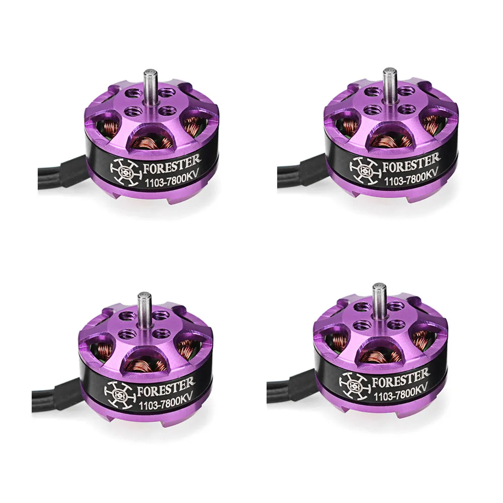 Новое поступление FORESTER 1103 7800KV 2S бесщеточный двигатель для RC дрона FPV Racing | Игрушки
