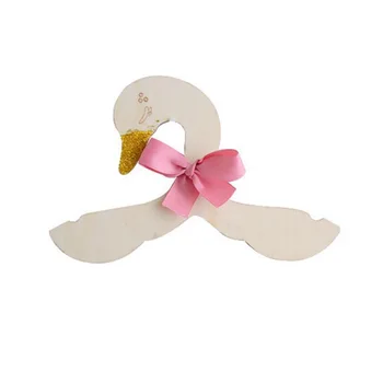 

Wooden Wall Swan Hangers Racks Of Children'S Clothing In Children'S Room Decorate Wooden Wall Coat Hanger Racks