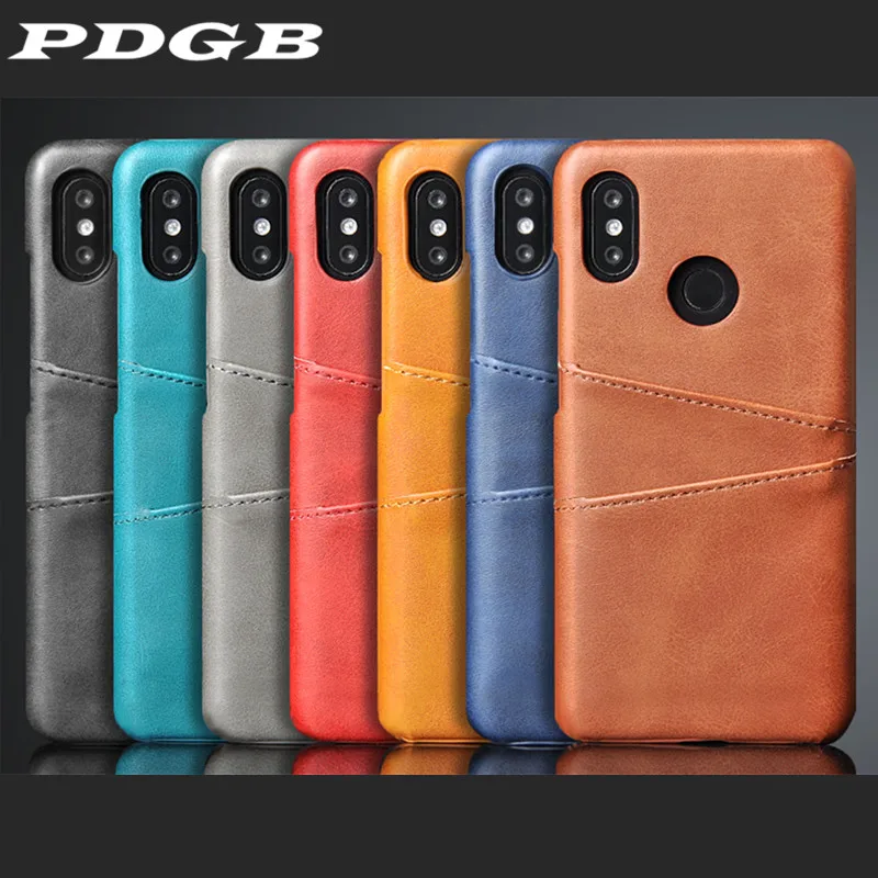 Кожаный чехол для Xiaomi Mi A2 A3 8 lite 9 SE Redmi Note 7 6 5 Pro 4X 6A pro S2 F1 кошелек с держателем