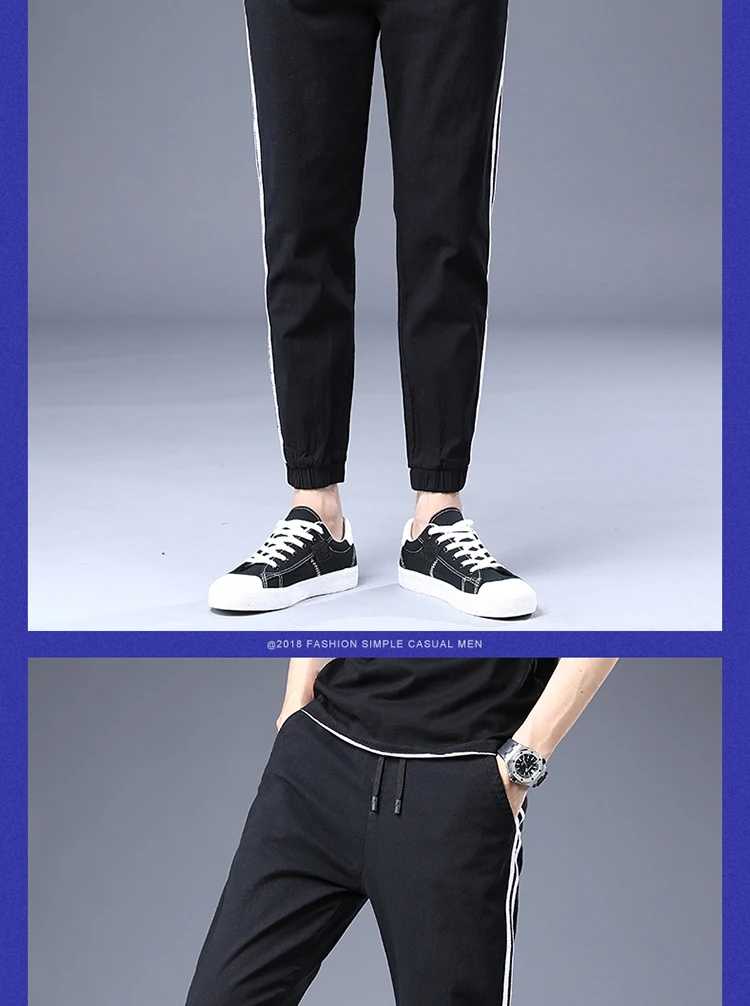 Мужские брюки модные летние джоггеры Pantalon Homme повседневный мужской пуловер шаровары мужские уличные мужские брюки высокого качества