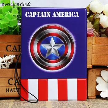 

ForeverFriends marvel Captain America Captain America shield dimensional passport bag embossed passport holder