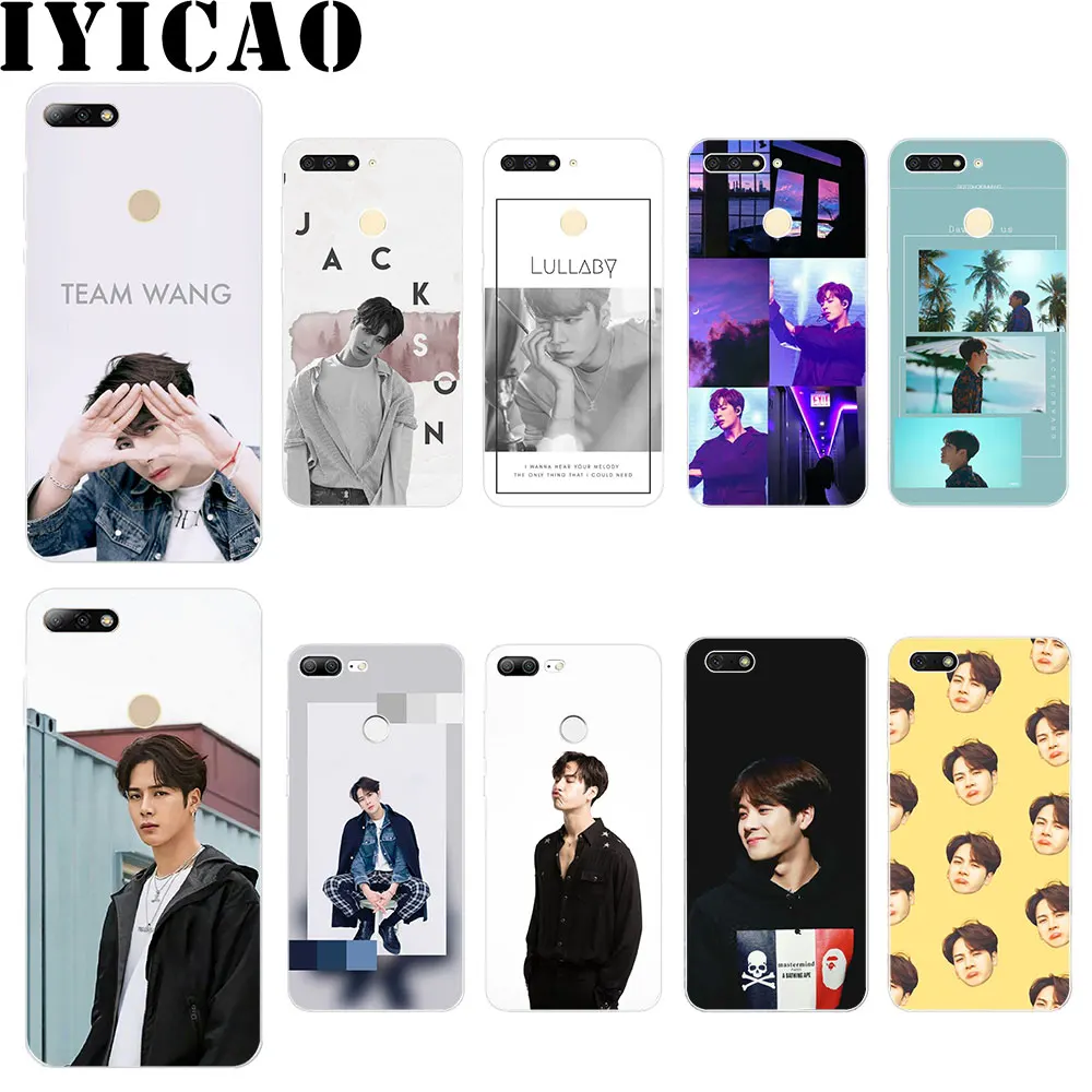 IYICAO GOT7 Jackson Wang Hard Case for Huawei Honor Play Note 10 6A 6C 7A Pro 7C 7X 8C 8X 8 9 Lite | Мобильные телефоны и