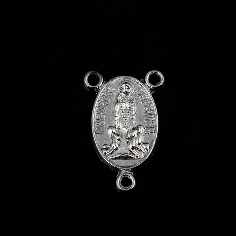 

Zinc Alloy Charms Oval Coin Virgin Mary Charms Pendant For DIY Fashion connector Necklace Jewelry Bracelet Making Accessories
