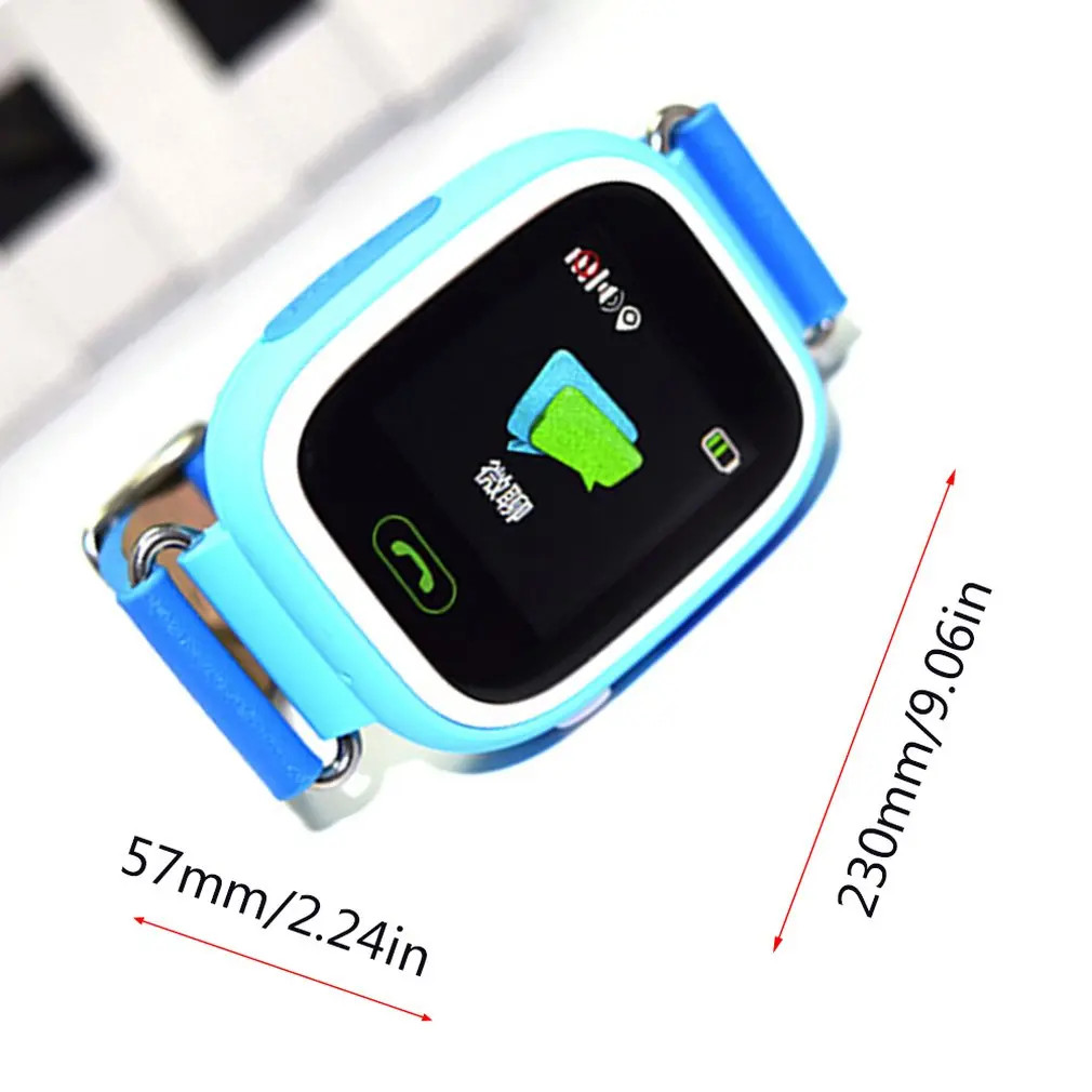 Q90 Smart Child Watch Color Screen GPS Wifi Tracker SOS Call Anti Lost Monitor Phone Call 5