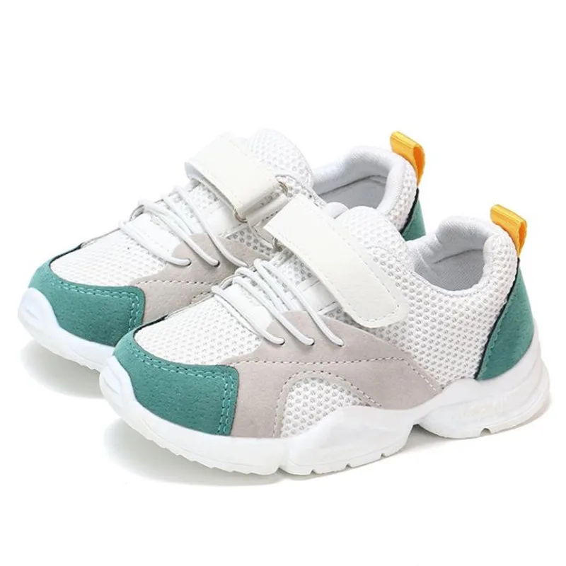 HaoChengJiaDe الربيع الخريف طفلة أزياء الترفيه حذاء طفل الدانتيل متابعة الصبي عارضة تنفس حذاء رياضي طفل المدرب طفل