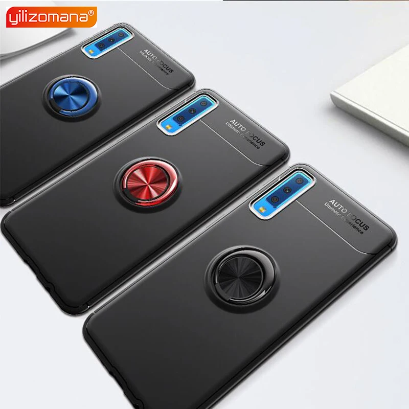 

YILIZOMANA Phone Cases TPU Car 360 Ring Back Cover For Samsung Galaxy S9 S8 S8 S9 Plus S7 Edge Note 8 9 A6 A7 A9 J2 J3 J5 J7