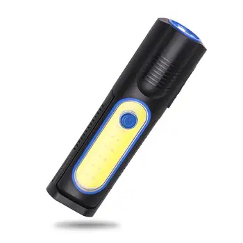 

USB Rechargeable COB Magnetic Rotatable Flashlight Torch Led Tactical Flashlight Inspection Flashlight Bulk Flashlights