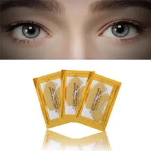 24 К Золотой глаз коллаген старения, морщин под кристалл гель патч против маска предотвратить& уточните старения маска для глаз