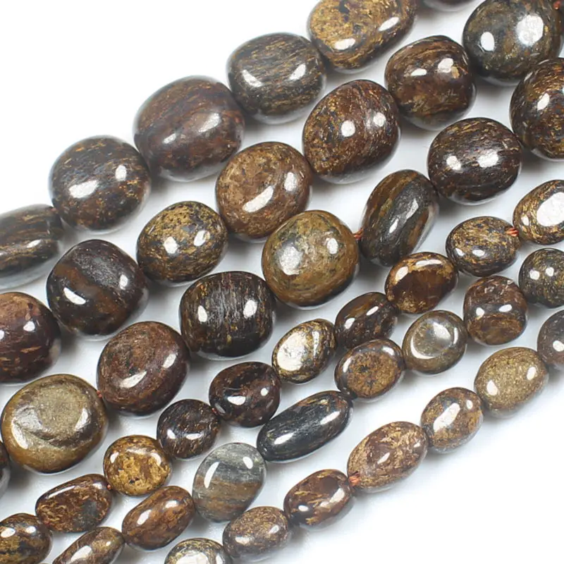 

Natural 4-12mm Bronzite Inregular /Freeform beads 15inch per strand , For DIY Jewelry making ! Mixed wholesale for all items!