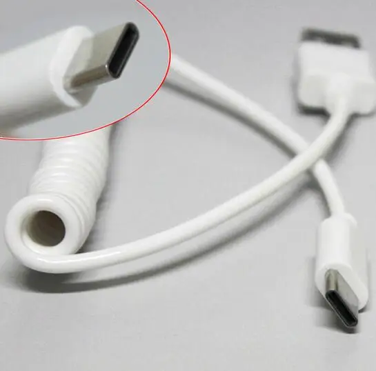 Портативный пружинный кабель для передачи данных на Android IOS Тип C DJI Phantom 3/4 PRO + Inspire