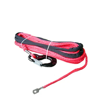 

New Strong 10MM*40Meter 100% UHMWPE Synthetic Winch Cable Rope For 4WD ATV UTV SUV Winch Use