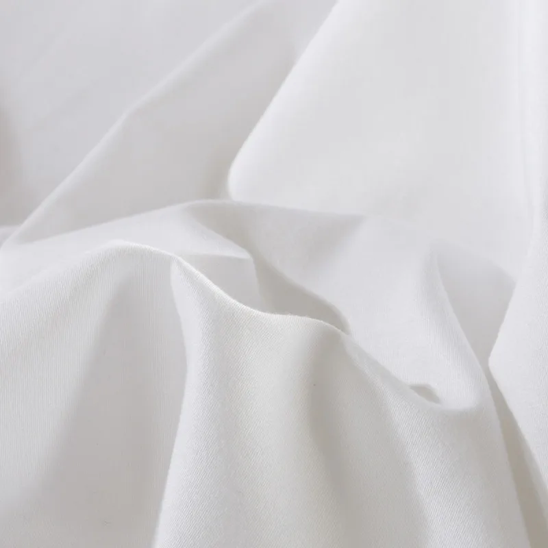 Customized Pure White 5star hotel luxury Bedding set 800TC Egyptian cotton Super King Oversize Duvet cover Bed sheet Pillowcases 4