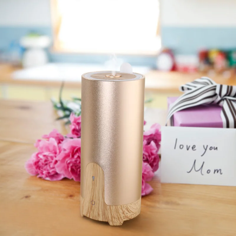 Diffuser Aromatherapy Essential Oil Nebulizer Wood Grain USB Ultrasonic Air Humidifier Aroma Diffuser Car Diffuser Mist Maker