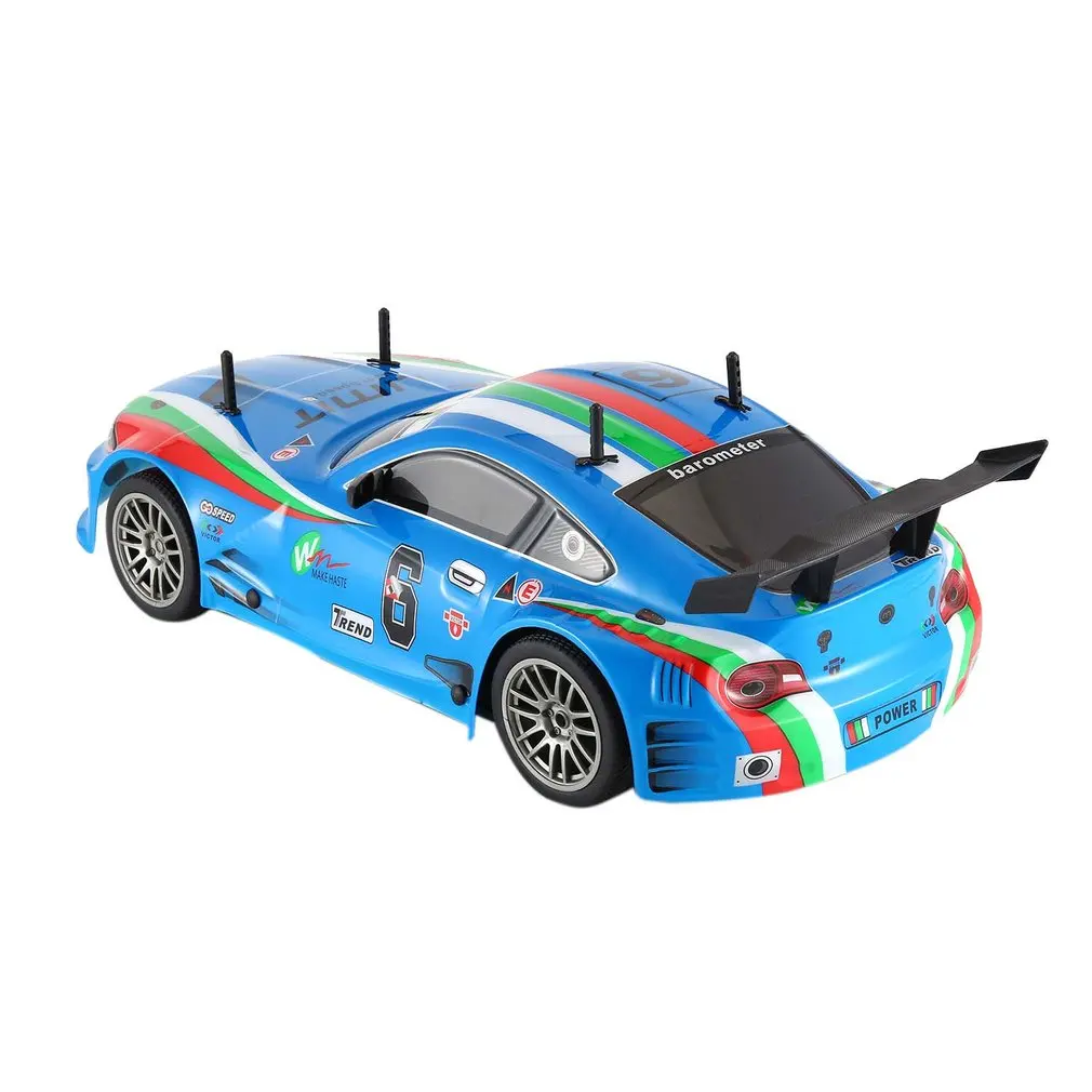 1/10 1400mAh 2,4G RC гоночный автомобиль Модель Игрушки 1:10 25 км/ч плоский спортивный Дрифт автомобиль автомобили игрушка для детей подарок 2 Батареи ЕС вилка